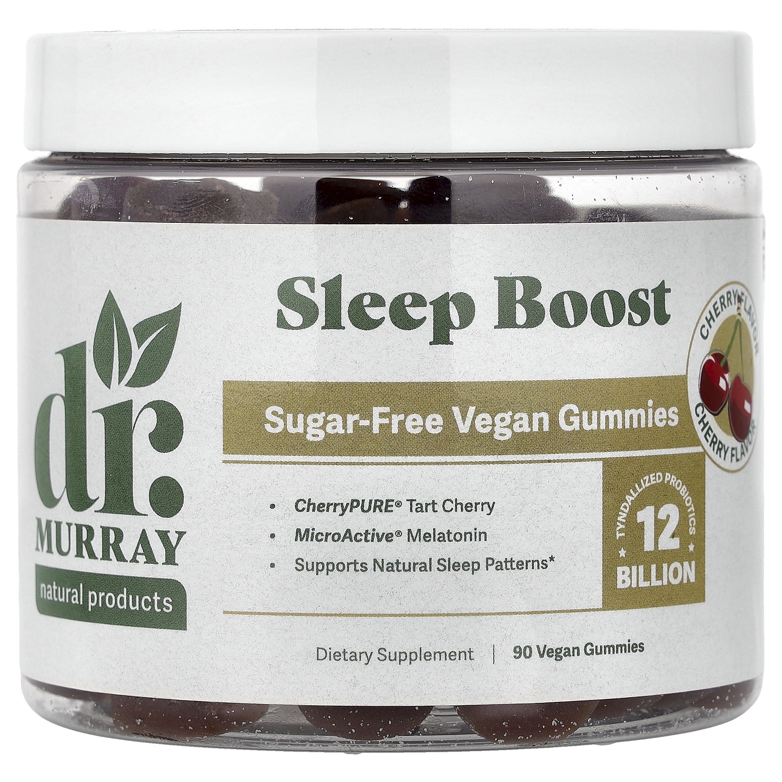 Sleep Boost Gummies, Cherry, 90 Vegan Gummies