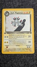 Dark Magneton #11/82 Team Rocket 1st Edition Holo Pokemon Card NM