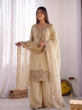 Salwar Kameez Pakistani Indian Wedding Party Wear Dress Bollywood Palazzo Suit