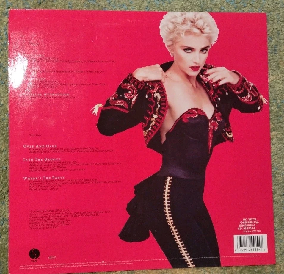 LP Madonna You can dance mit Poster! - Bild 2 von 3