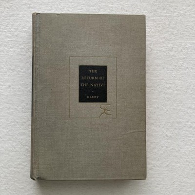 Vintage The Return Of The Native Thomas Hardy Modern Library Gray HC USA Classic