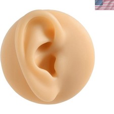Super Soft Silicone Right Ear Model - Precision Tool for Acupuncture Practice