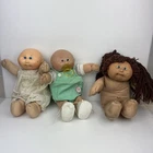 Lot Of 3 Vintage 1978,1982 Cabbage Patch Dolls Original Appalachian Art Works