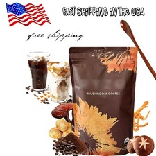 RYZE Mushroom Coffee Organic Coffee 30 Servings in one Pack New Free delivery