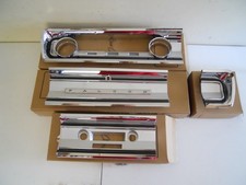 New 1965 Ford Falcon Sprint Futura Deluxe Ranchero Dash Plastic Trim Set New 1965 Ford Falcon Sprint Futura Deluxe Ranchero Dash Plastic Trim Set