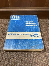 Genuine 1982 GMC Medium Duty Truck Repair Shop Service Manual