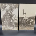 WW1 Ft. Stevens Oregon RPPC Set of 2