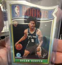 Topps Dylan Harper San Antonio Spurs Rookie Chrome Basketball Card RY-2