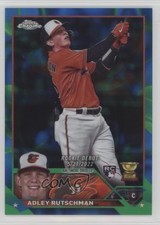 2023 Chrome Update Blue & Green Lava Lamp Refractor 39/125 Adley Rutschman 1bg9