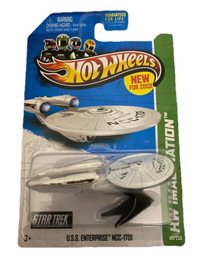 Hot Wheels U.S.S. Enterprise Starship NCC-1701 HW Imagination Diecast 60/250