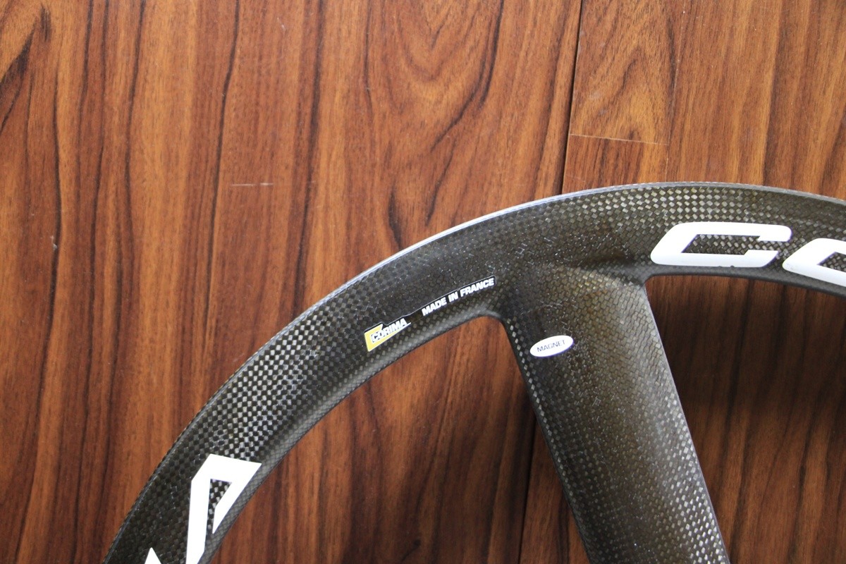 CORIMA 3 Spoke Disc Tubular Rear Track Carbon Wheelset | eBay