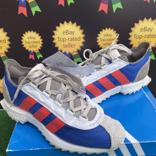 Adidas SL 7600 2020 Workshop gris, rojo, real casual 80,s hombre,s Entrenadores Reino Unido 10 - Imagen 2 de 15