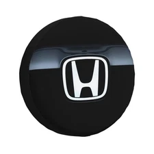 For Honda 15 inch Car Spare Tire Cover Soft Wheel Bag Heavy Duty Black