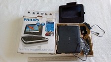 LETTORE DVD PORTATILE PHILIPS PD7040 CON SCATOLA 2011 SCHERMO 18 CENTIMETRI