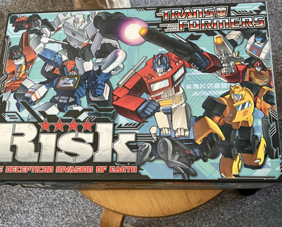 Hasbro Risk Transformers The Decepticon Invasion Of Earth Familienbrettspiel 2016