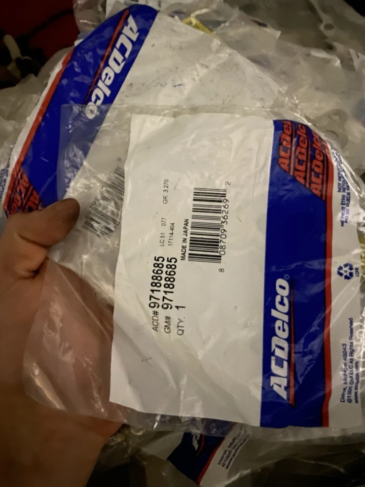 Junta de brida de colector de escape de equipo original GM 97188685. Nuevo Foto 2 de 2