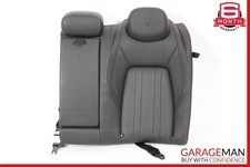 14-17 Maserati Ghibli M157 Rear Left Top Upper Seat Cushion Cover Assy Black