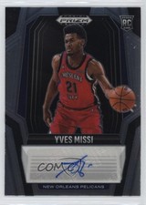 2024-25 Panini Prizm Black Rookie Signatures Yves Missi #RS-MIS Auto 10yl