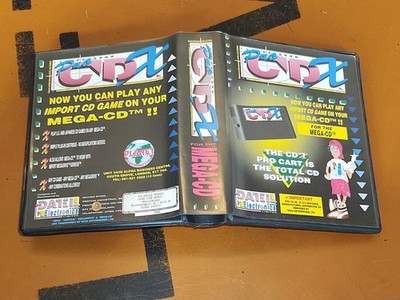 ## CDX / CD X Pro V1 ~~ Mega-CD Importadapter in OVP für NTSC Spiele ##