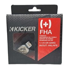 Kicker FHA Fuse Holder, 1-1/0 Or 4AWG In/Out ANL/AFS NEW