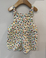 Tiny Tots Originals Vintage Geometric Sleeveless Romper 18M Square Neck 23320