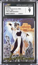 Marvel Masterpieces Krystalin X-Men 2099 Dyna-Etch #S3 CGC 9 MINT 1993 Skybox