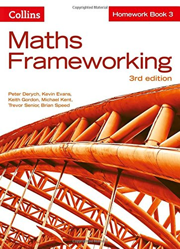KS3 Maths Homework Book 3 (Maths Frameworking) - Senior, Trevor