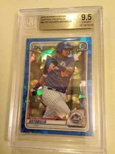 2020 Bowman Chrome Sapphire Wilfred Astudillo #BCP-37 Graded BGS 9.5 Gem Mint