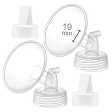 and Duckbill Valve Compatible with Spectra S1 S2 19mm Flange White Valve