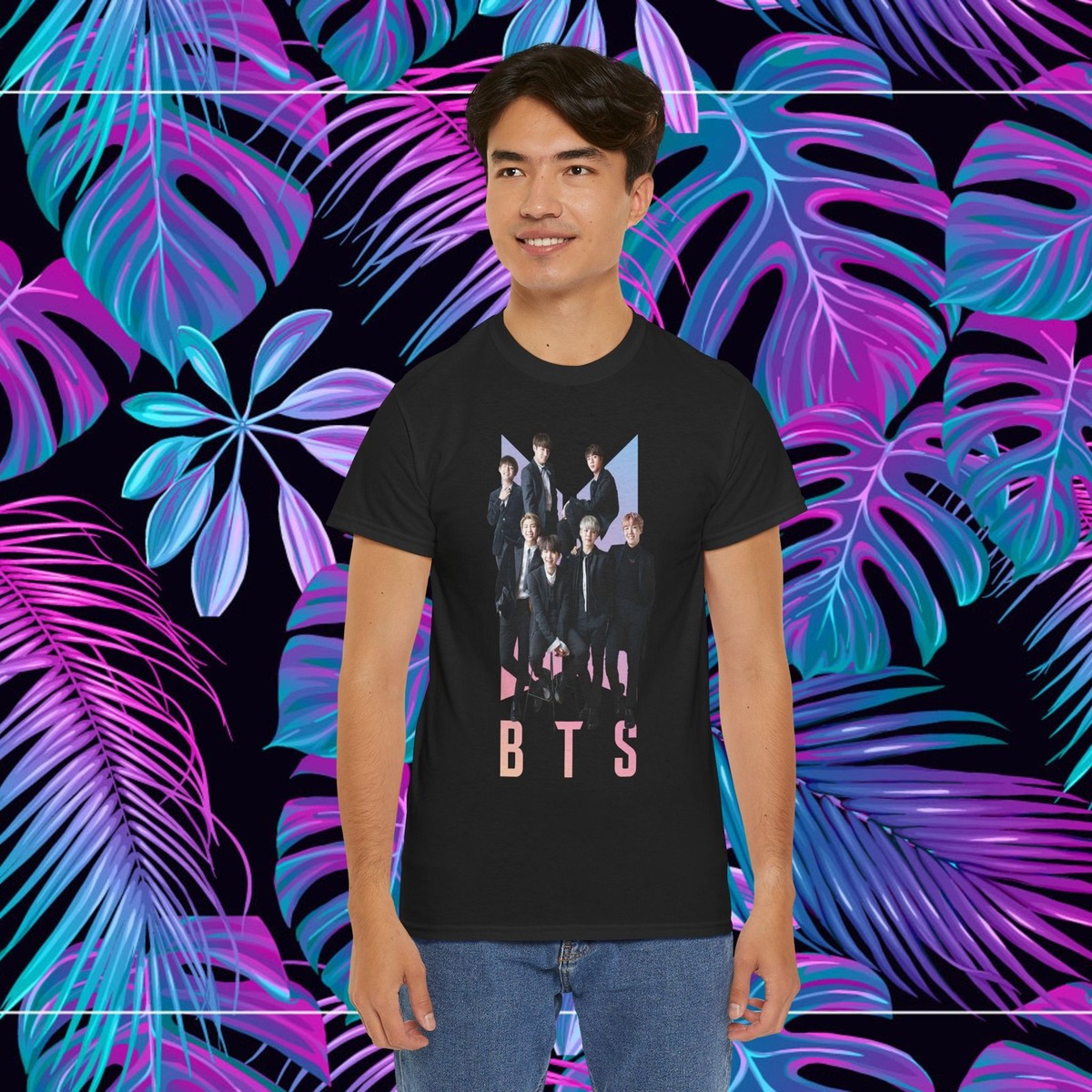 BTS KPOP T-Shirt, Unisex Tee, KPOP Fan Shirt, Music Concert Tee