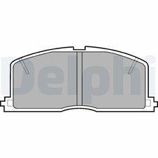 DELPHI BREMSBELÄGE SATZ VORDERACHSE PASSEND FÜR TOYOTA CAMRY CARINA CELICA
