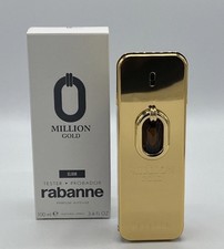 PACO MILLION GOLD ELIXIR PARFUM INTENSE 3.4 OZ / 100 ML FOR MEN NEW IN WHITE BOX