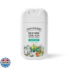 Poo-Pourri Before-You-Go Pocket Toilet Spray, Travel Essentials, Beach Bum, 1