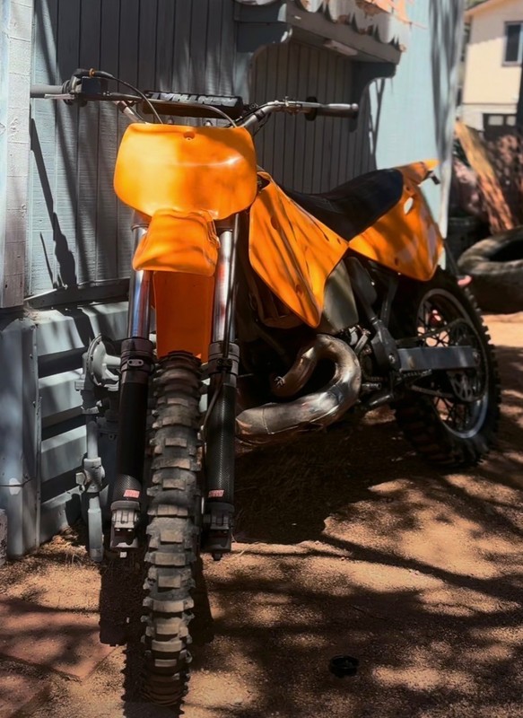 1997 KTM 250 2 Stroke Motorcycle