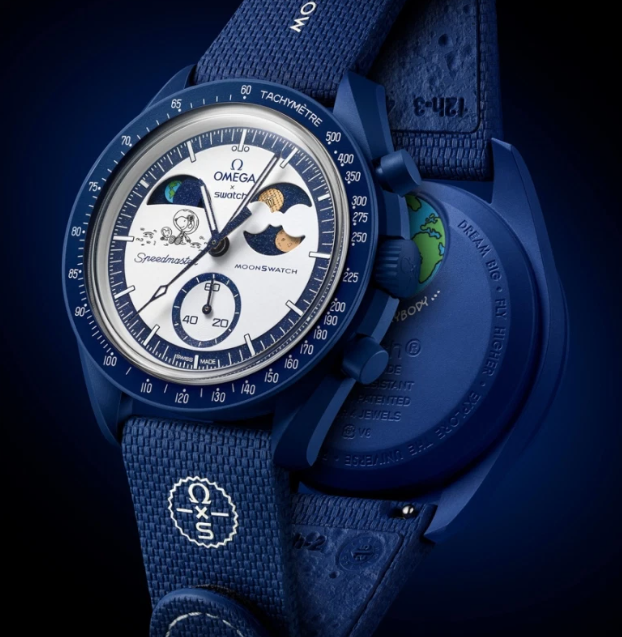 Swatch x Omega Snoopy Moonswatch September Earthphase 42mm