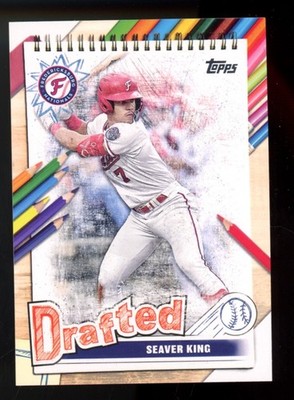 2025 TOPPS PRO  DEBUT DRAFTED SEAVER KING # DF-16