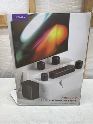 ULTIMEA 7.1ch Virtual Surround Sound Bar Sound Bar for Smart TV with 4