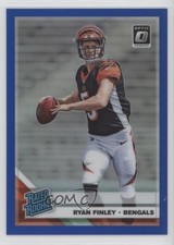 2019 Panini Donruss Optic Rated Rookie Blue Prizm 62/150 Ryan Finley #156 0kg