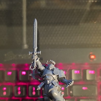 Warhammer 40k Space Marine Black Templars Emperor's Champion