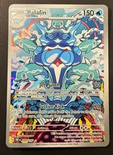 Pokémon Palafin SV03 Obsidian Flames Illustration Rare Full Art Holo 200/197 on eBay