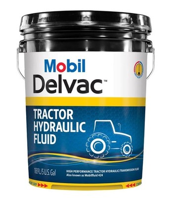 Mobil Delvac Tractor Hydraulic Fluid 5 Gal Pail