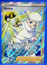 Melony TG26/TG30 Astral Radiance Trainer Gallery Full Art Ultra Rare Holo Pokemon Card