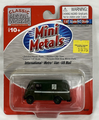 1:87 HO CMW MINI METALS #30357, US AIR MAIL International Metro Van