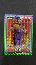 Topps Chrome Green Geometric Refractor Vince Carter #54/99 Raptors 2025