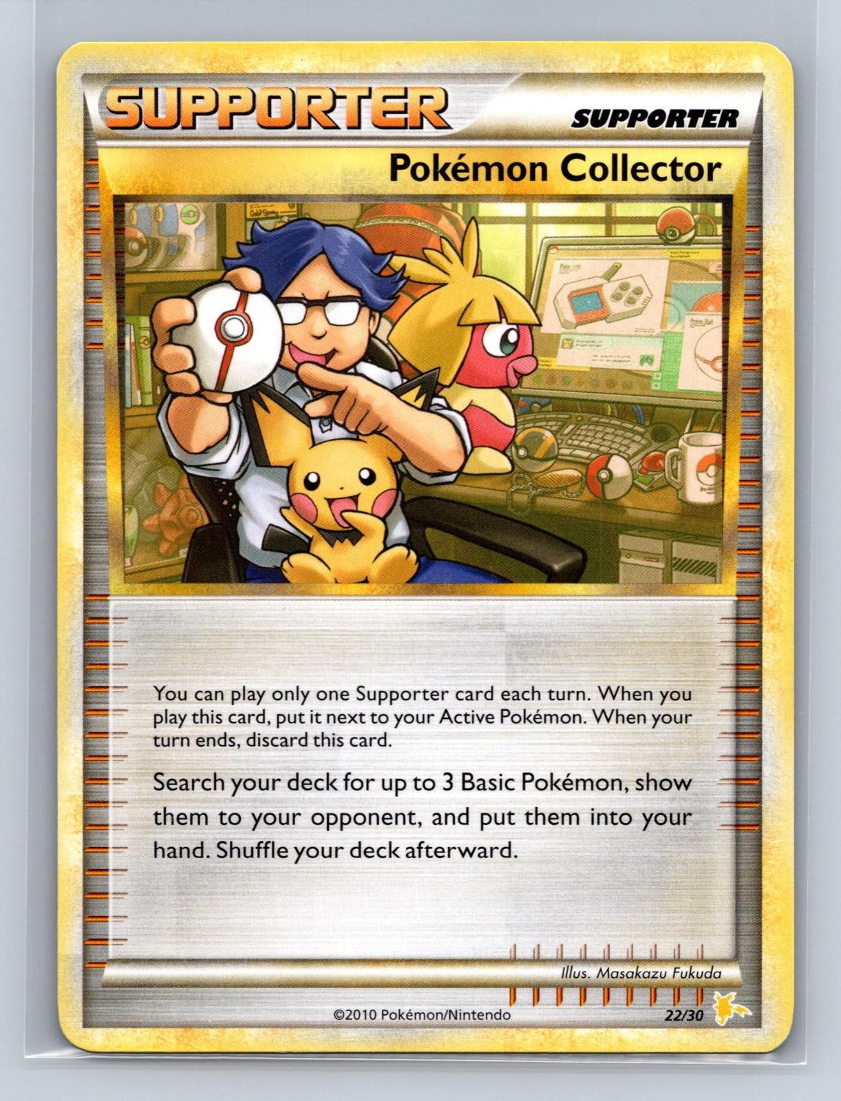 Pokemon Collector (#22) 22/30 HGSS Trainer Kit: Gyarados & Raichu Pokemon DMG