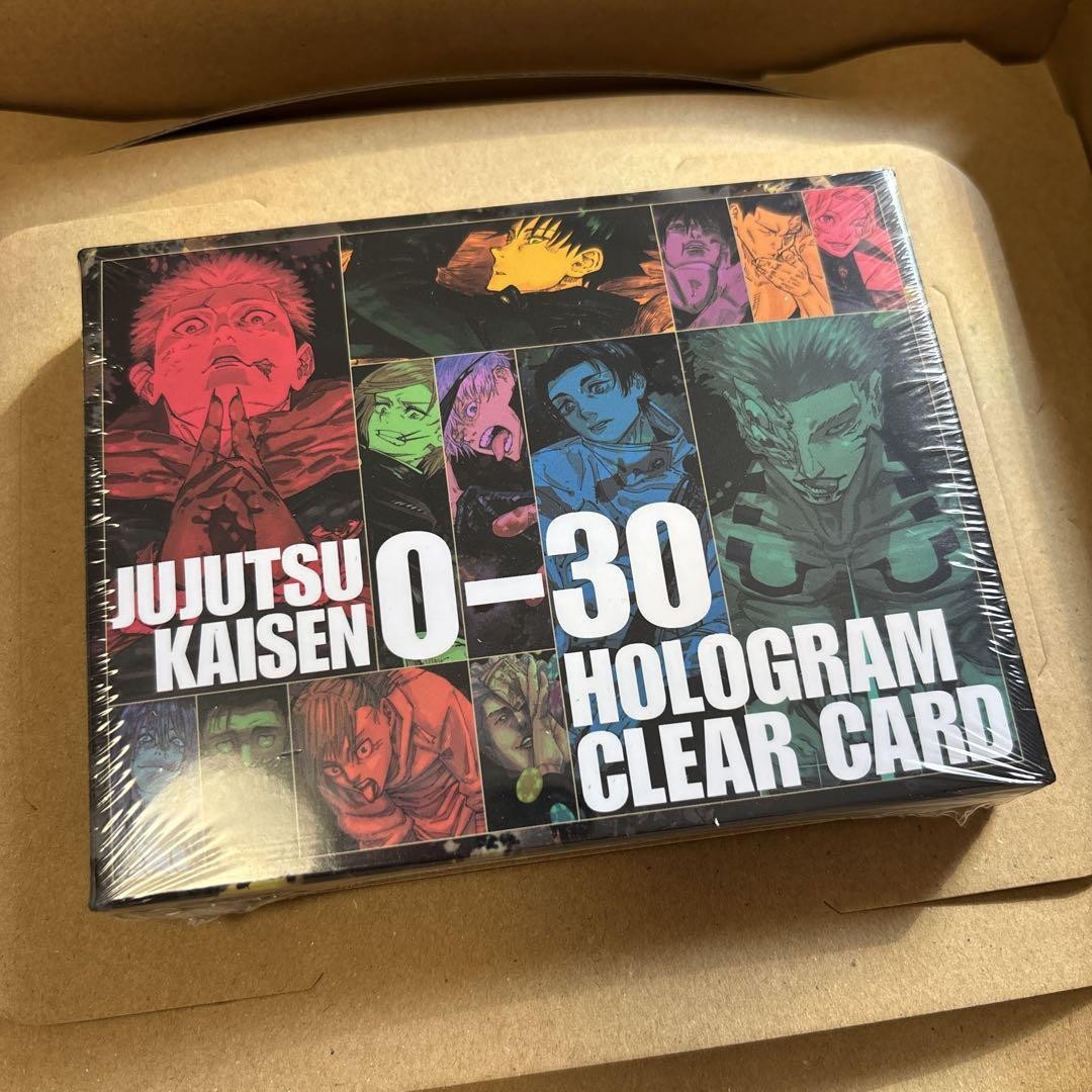 Jujutsu Kaisen Todos los Personajes Holograma Clear Cards Set de 30 Jump Comic