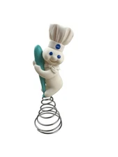 Pillsbury Doughboy Springing Into Action Wire Whip Figurine Danbury Mint
