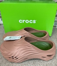 Crocs Clogs Echo Wave Unisex Mens 8 Womens 10 Slip On Shoes Cork Literide New