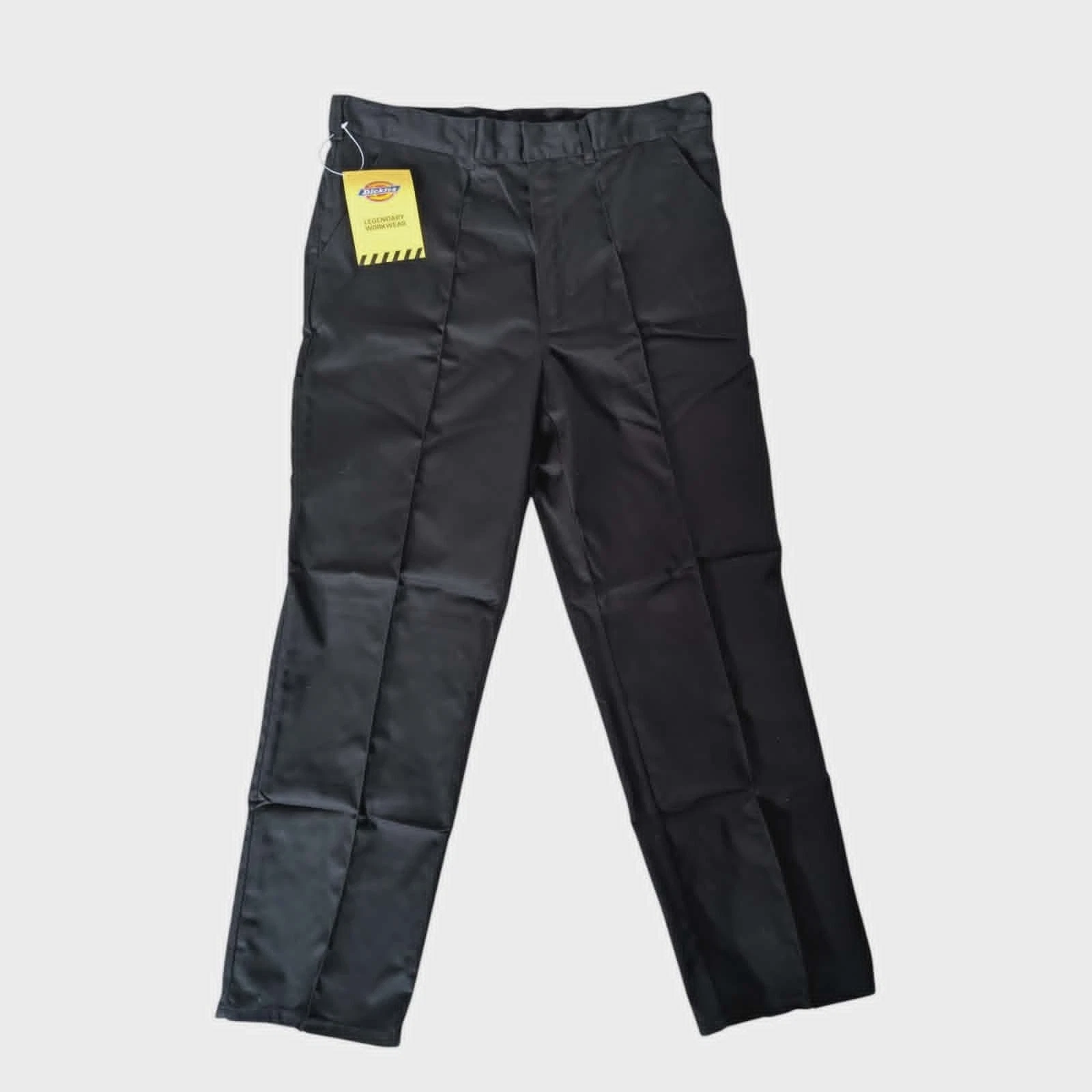Dickies Redhawk Black Workwear Trousers WD864 NWT Size 38 Regular