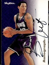 1996-97 SkyBox Premium #NNO Brian Grant Autographics Black Ink